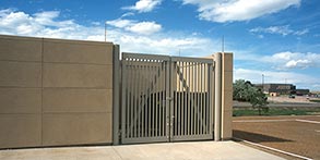 Visually Screened Dumpster